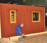 Prefabricated modular timber frame farmhouse