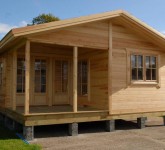 Mobile Home 67 - Timber frame built to wind and water tight in 5 days