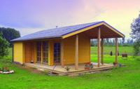 Home Office Log Cabin 