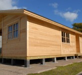Mobile Home 67 - Timber frame built to wind and water tight in 5 days